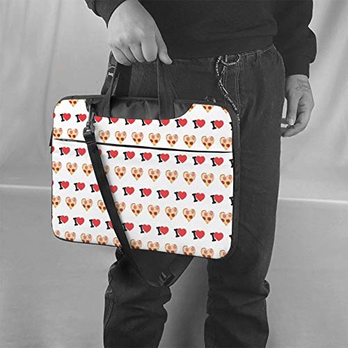 XCNGG Bolso de hombro Computer Bag Laptop Bag, Delicate Pizza Business Briefcase Protective Bag Cover for Ultrabook, MacBook, Asus, Samsung, Sony, Notebook 15.6 inch XCNGG Bolso de hombro Computer Bag Laptop Bag, Delicate Pizza Business Briefcase Protective Bag Cover for Ultrabook, MacBook, Asus, Samsung, Sony, Notebook 15.6 inch