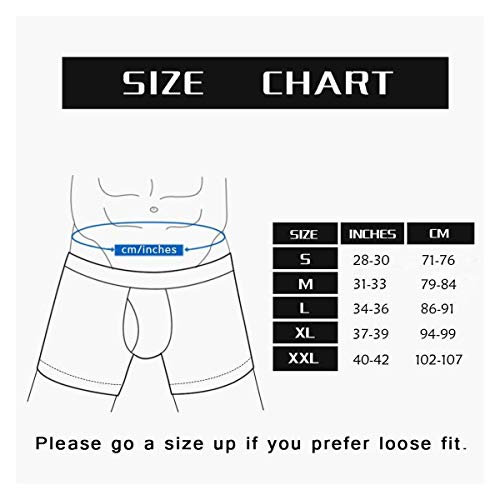 XCNGG Calzoncillos de Ropa Interior para Hombres Calzoncillos Tipo bóxer Men's DR-EAM THEA_TER Blue Lights Boxer Briefs, Breathable Underwear No Ride-up Sport Under-Wear