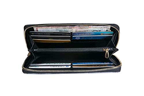 XCNGG Cartera con cremallera y embrague para teléfono para mujer, bolso de viaje, bolso de mano de cuero, tarjetero, organizador, muñequeras, carteras, atrapasueños étnico boho-chic con ojos mágicos y XCNGG Cartera con cremallera y embrague para teléfono para mujer, bolso de viaje, bolso de mano de cuero, tarjetero, organizador, muñequeras, carteras, atrapasueños étnico boho-chic con ojos mágicos y