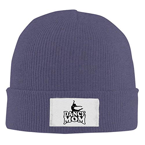 XCNGG Gorro Unisex, Dance Mom, Gorro clásico de Color sólido cálido con Cobertura de Punto para el Invierno Diario al Aire Libre