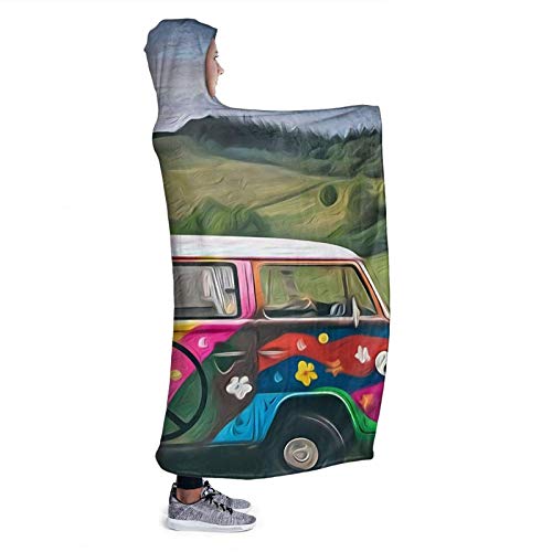 XCNGG Manta con Capucha Hooded Blanket Throw Wild CampingStyle Super Soft Sherpa Fleece Blanket Hood Poncho Cloak Cape XCNGG Manta con Capucha Hooded Blanket Throw Wild CampingStyle Super Soft Sherpa Fleece Blanket Hood Poncho Cloak Cape