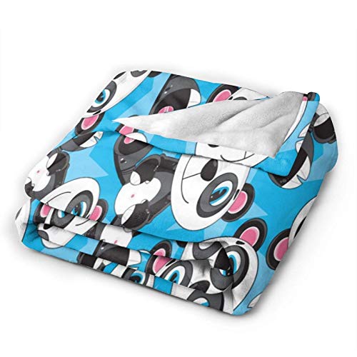 XCNGG mantas de cama mantas de siesta mantas de aire acondicionado Panda Pattern Sherpa Blanket Comfy Premium Winter Flannel Throw Blanket Comfortable Fleece Noon Break Blanket Durable Office Lap Blan XCNGG mantas de cama mantas de siesta mantas de aire acondicionado Panda Pattern Sherpa Blanket Comfy Premium Winter Flannel Throw Blanket Comfortable Fleece Noon Break Blanket Durable Office Lap Blan