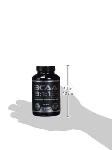 Xcore BCAA 8:1:1 Complex SS - Suplemento para atletas, aminoácidos para el músculo, la recuperación rápida, el sistema inmune, la fuerza y el refuerzo de la energía, 180 comprimidos