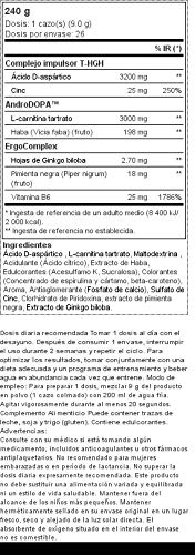 Xcore Nutrition, Testoid en Polvo, Suplemento Anabólico, Con Sabor a Limón, 240g, 26 dosis