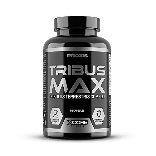 Xcore Tribus Max 98% Saponins 60 Tabs - Suplemento Potenciador de la Testosterona Natural a Base de Tribulus Terrestris - Aumenta el Crecimiento Muscular y el Rendimiento Sexual - 30 Dosis