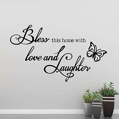 XCSJX Arte inglés Frase Papel Tapiz decoración del hogar Pegatina de Pared Pegar Pegatina Accesorios de decoración Mural 47x78cm