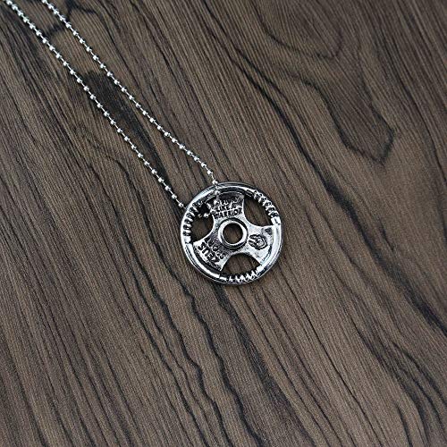 XCVBN Barra con Mancuernas Colgante Collar Deportes Levantamiento de Pesas Fitness Hombres Mujeres Deporte Kettlebell Bar Dumbbell Gift XCVBN Barra con Mancuernas Colgante Collar Deportes Levantamiento de Pesas Fitness Hombres Mujeres Deporte Kettlebell Bar Dumbbell Gift