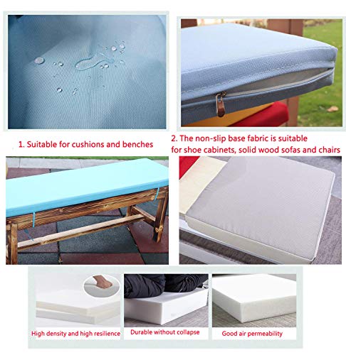 XCYYBB Cojines para Bancos de jardín colchoneta Asiento Banco,Cojín para Banco Exterior Asiento Cómodo e Impermeable,para jardín Terraza o Balcón XCYYBB Cojines para Bancos de jardín colchoneta Asiento Banco,Cojín para Banco Exterior Asiento Cómodo e Impermeable,para jardín Terraza o Balcón