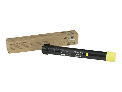 Xerox Impresora Phaser 7800, Cartucho de tóner amarillo de gran capacidad (17.200 páginas) - Tóner para impresoras láser (Cartucho de tóner amarillo de gran capacidad (17.200 páginas), 17200 páginas, Amarillo, Phaser 7800, 76 mm, 73 mm, 0.861 kg) Xerox Impresora Phaser 7800, Cartucho de tóner amarillo de gran capacidad (17.200 páginas) - Tóner para impresoras láser (Cartucho de tóner amarillo de gran capacidad (17.200 páginas), 17200 páginas, Amarillo, Phaser 7800, 76 mm, 73 mm, 0.861 kg)
