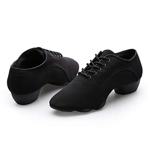 XFQ Zapatos De Baile Latino, Unisex Zapatos para Niños Adultos De La Danza Zapatos De Ballet De Danza Moderna,37