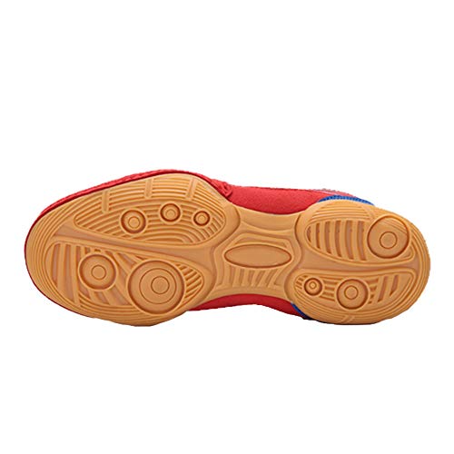XFQ Zapatos De Boxeo Niños, Top del Punto Bajo Fighting Formadores De Peso Ligero Y Transpirable Antideslizante Profesión Lucha Aptitud Zapatillas De Deporte,Rojo,36EU XFQ Zapatos De Boxeo Niños, Top del Punto Bajo Fighting Formadores De Peso Ligero Y Transpirable Antideslizante Profesión Lucha Aptitud Zapatillas De Deporte,Rojo,36EU