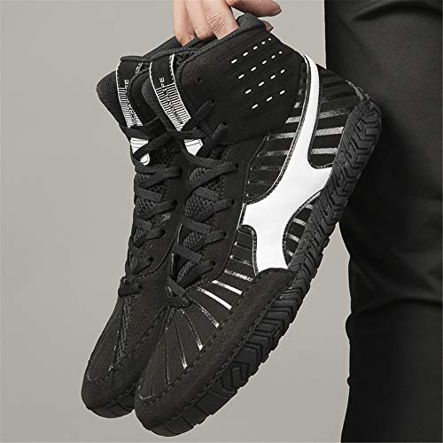 XFQ Zapatos De Los Hombres De Boxeo, Lucha Contra El Top Del Punto Bajo Formadores Transpirable Buffer Antideslizante Profesión Lucha Aptitud Zapatillas De Deporte,39eu XFQ Zapatos De Los Hombres De Boxeo, Lucha Contra El Top Del Punto Bajo Formadores Transpirable Buffer Antideslizante Profesión Lucha Aptitud Zapatillas De Deporte,39eu