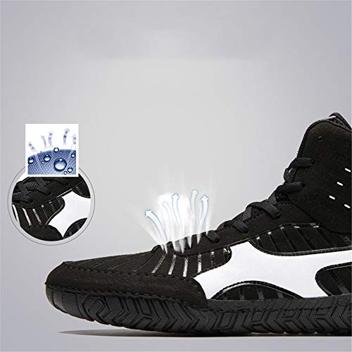 XFQ Zapatos De Los Hombres De Boxeo, Lucha Contra El Top Del Punto Bajo Formadores Transpirable Buffer Antideslizante Profesión Lucha Aptitud Zapatillas De Deporte,39eu XFQ Zapatos De Los Hombres De Boxeo, Lucha Contra El Top Del Punto Bajo Formadores Transpirable Buffer Antideslizante Profesión Lucha Aptitud Zapatillas De Deporte,39eu