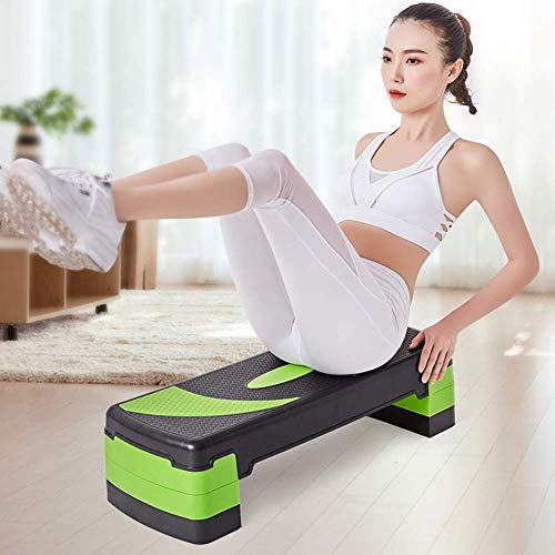 XHCP Stepper, Fitness Pedal Fitness Home Height-Adjustable Aerobic Step Exercise Stepper, Gym Aerobics, Pedals Weight Loss Home Aerobics Slimming Fat Burning Rhythm Exercise Equipment,Purple