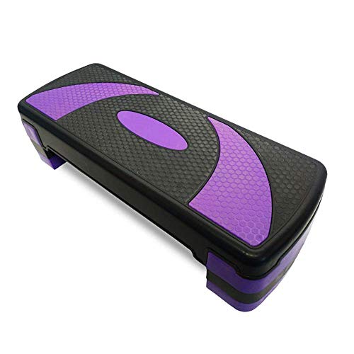 XHCP Stepper, Fitness Pedal Fitness Home Height-Adjustable Aerobic Step Exercise Stepper, Gym Aerobics, Pedals Weight Loss Home Aerobics Slimming Fat Burning Rhythm Exercise Equipment,Purple XHCP Stepper, Fitness Pedal Fitness Home Height-Adjustable Aerobic Step Exercise Stepper, Gym Aerobics, Pedals Weight Loss Home Aerobics Slimming Fat Burning Rhythm Exercise Equipment,Purple