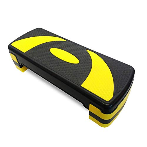 XHCP Stepper, Fitness Pedal Fitness Home Height-Adjustable Aerobic Step Exercise Stepper, Gym Aerobics, Pedals Weight Loss Home Aerobics Slimming Fat Burning Rhythm Exercise Equipment,Yellow XHCP Stepper, Fitness Pedal Fitness Home Height-Adjustable Aerobic Step Exercise Stepper, Gym Aerobics, Pedals Weight Loss Home Aerobics Slimming Fat Burning Rhythm Exercise Equipment,Yellow