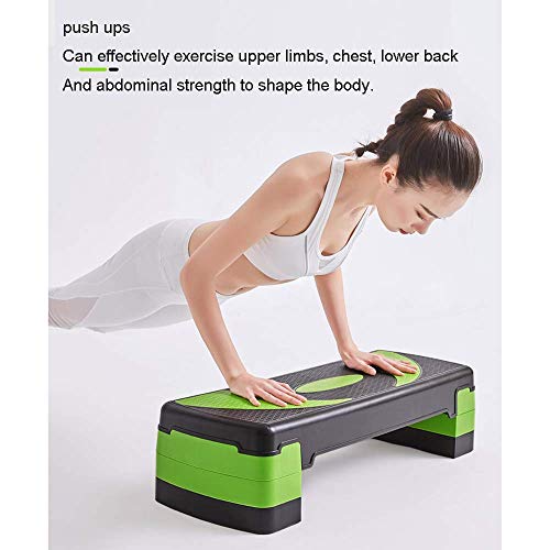 XHCP Stepper, Fitness Pedal Fitness Home Height-Adjustable Aerobic Step Exercise Stepper, Gym Aerobics, Pedals Weight Loss Home Aerobics Slimming Fat Burning Rhythm Exercise Equipment,Blue XHCP Stepper, Fitness Pedal Fitness Home Height-Adjustable Aerobic Step Exercise Stepper, Gym Aerobics, Pedals Weight Loss Home Aerobics Slimming Fat Burning Rhythm Exercise Equipment,Blue