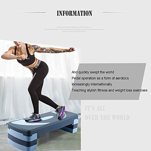 XHCP Stepper, Fitness Pedal Fitness Home Height-Adjustable Aerobic Step Exercise Stepper, Gym Aerobics, Pedals Weight Loss Home Aerobics Slimming Fat Burning Rhythm Exercise Equipment,Red XHCP Stepper, Fitness Pedal Fitness Home Height-Adjustable Aerobic Step Exercise Stepper, Gym Aerobics, Pedals Weight Loss Home Aerobics Slimming Fat Burning Rhythm Exercise Equipment,Red