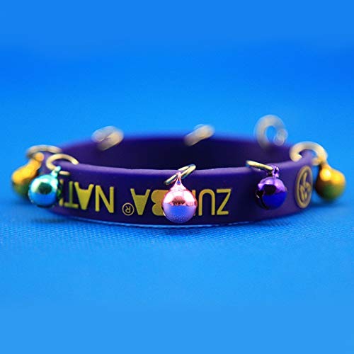 Xi-Link Zumba Movimiento De Silicona Pulsera Pulsera De Moda De Campana (Color : Purple)