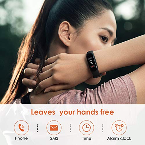 Xiaomi Mi Band 4 Pulsera de Actividad,Monitores de Actividad,Pantalla Pulsómetro Fitness Tracker, Smartwatch con 0.95''Pantalla AMOLED a Color ,con ios y Android,Negro Xiaomi Mi Band 4 Pulsera de Actividad,Monitores de Actividad,Pantalla Pulsómetro Fitness Tracker, Smartwatch con 0.95''Pantalla AMOLED a Color ,con ios y Android,Negro