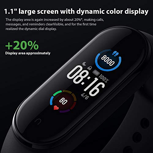 Xiaomi Mi Band 5 - Smart Fitness Bracelet Black Xiaomi Mi Band 5 - Smart Fitness Bracelet Black