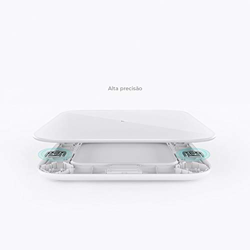 Xiaomi Mi Scale - Smart, báscula con Bluetooth, vidrio, blanco, led