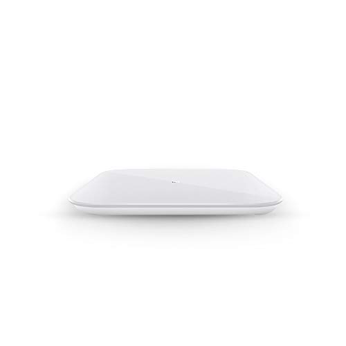 Xiaomi Mi Scale - Smart, báscula con Bluetooth, vidrio, blanco, led