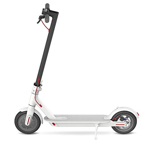 Xiaomi Mi Scooter - Patinete eléctrico plegable, 30 Km alcance, 25km/h, blanco