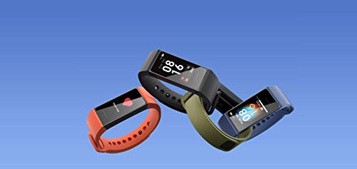 Xiaomi Mi Smart Band 4C, pantalla a color de 1.08 ", seguimiento de actividad, monitoreo de salud, asistente de mensajes, resistencia al agua (negro)