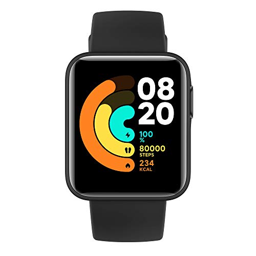 Xiaomi Mi Watch Lite - Reloj inteligente , GPS, control frecuencia cardíaca, 11 modelos de entrenamiento, color negro Xiaomi Mi Watch Lite - Reloj inteligente , GPS, control frecuencia cardíaca, 11 modelos de entrenamiento, color negro