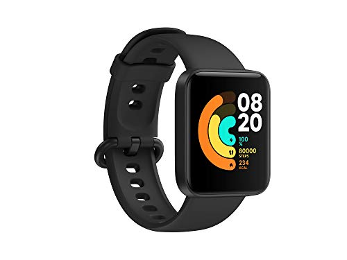 Xiaomi Mi Watch Lite - Reloj inteligente , GPS, control frecuencia cardíaca, 11 modelos de entrenamiento, color negro Xiaomi Mi Watch Lite - Reloj inteligente , GPS, control frecuencia cardíaca, 11 modelos de entrenamiento, color negro