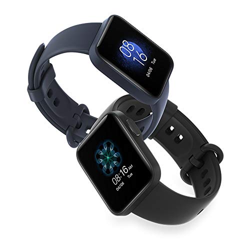 Xiaomi Mi Watch Lite Smartwatch Sport Fitness Trackers 1.4"Pantalla TFT 5ATM Resistencia Monitoreo del Ritmo Cardíaco Monitoreo del Sueño Ejercicios de Respiración Actividades Banda (Negro)