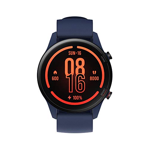 Xiaomi Mi Watch Pantalla 1.39" AMOLED, Medición de Nivel de oxígeno en Sangre, y seguimiendo de 100+ Ejercicios, Color Azul Xiaomi Mi Watch Pantalla 1.39" AMOLED, Medición de Nivel de oxígeno en Sangre, y seguimiendo de 100+ Ejercicios, Color Azul