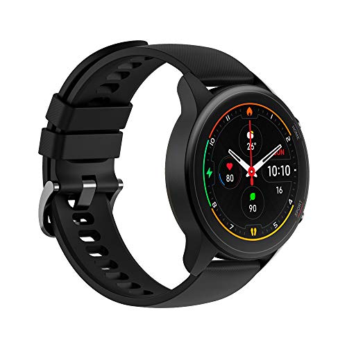 Xiaomi Mi Watch Pantalla 1.39" AMOLED, Medición de Nivel de oxígeno en Sangre, y seguimiendo de 100+ Ejercicios, Color Negro