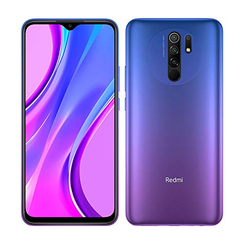 Xiaomi Redmi 9 - Smartphone 3GB 32GB, Pantalla FHD+ de 6.53", AI Quad Cámara de 13 MP, Batería de 5020 mAh, Púrpura