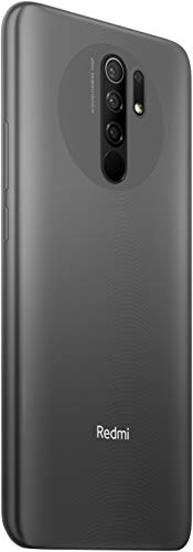 Xiaomi Redmi 9 - Smartphone con Pantalla FHD+ de 6.53" DotDisplay, 4 GB y 64 GB, Cámara cuádruple de 13 MP con IA, MediaTek Helio G80, Batería de 5020 mAh, 18 W de Carga rápida, Gris