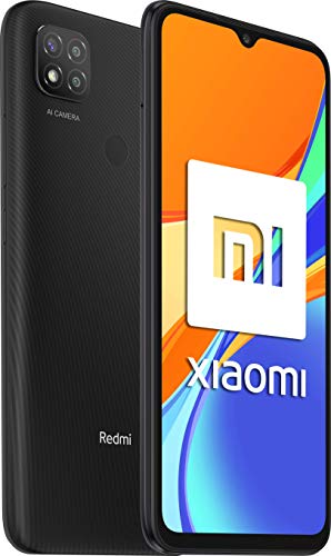 Xiaomi Redmi 9C NFC-Smartphone con Pantalla HD+ de 6.53" DotDrop (3GB+64GB, Triple cámara trasera de 13MP con IA, MediaTek Helio G35, Batería de 5000 mAh, 10 W de carga rápida), Gris [Ver.Española]