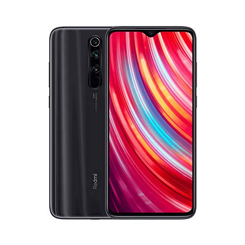 Xiaomi Redmi Note 8 Pro Smartphone,6Gb Ram 64Gb Rom Mobilephone,Pantalla Completa de 6.53", Mtk Helio G90T Octa Core,Quad Cámara(64Mp + 8Mp + 2Mp + 2Mp) Versión Global (Gris)