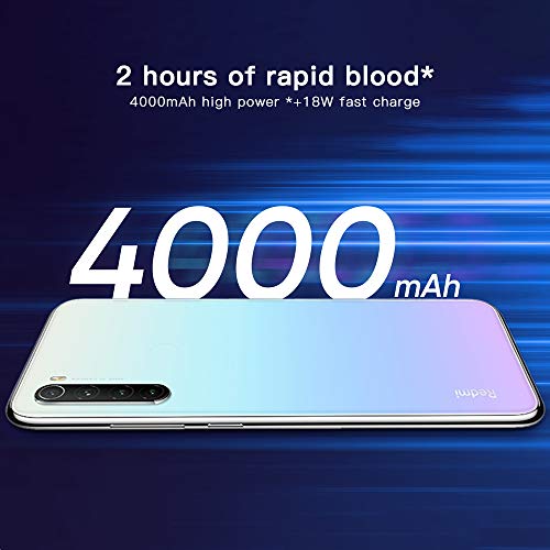 Xiaomi Redmi Note 8 RAM 4GB ROM 64GB Android 9.0 Versión Global Blanco