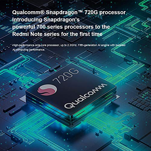 Xiaomi Redmi Note 9S Smartphone 4GB 64GB Qualcomm Snapdragon 720G 48MP AI Quad Camera 6.67" Dot Drop Pantalla (Gris/Interstellar Gray) Xiaomi Redmi Note 9S Smartphone 4GB 64GB Qualcomm Snapdragon 720G 48MP AI Quad Camera 6.67" Dot Drop Pantalla (Gris/Interstellar Gray)
