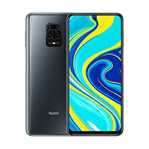 Xiaomi Redmi Note 9S Smartphone 4GB 64GB Qualcomm Snapdragon 720G 48MP AI Quad Camera 6.67" Dot Drop Pantalla (Gris/Interstellar Gray)