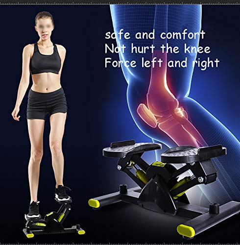 XIHAI Mini Bicicleta, Fitness Stepper Fitness Interior En Casa, Mini Stepper MáQuina De Adelgazamiento Piernas Delgadas Pedaleo HidráUlico Silencioso