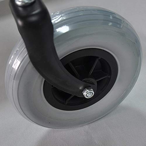 XIJING Neumático de Rueda para Silla de Ruedas eléctrica/Neumáticos de Goma Maciza para Ruedas Delanteras traseras/Rueda de Repuesto/Rueda para sillas de Ruedas eléctricas, 8"(200x50),Negro XIJING Neumático de Rueda para Silla de Ruedas eléctrica/Neumáticos de Goma Maciza para Ruedas Delanteras traseras/Rueda de Repuesto/Rueda para sillas de Ruedas eléctricas, 8"(200x50),Negro
