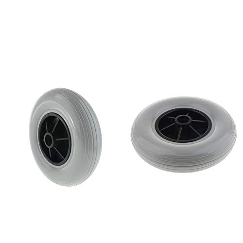 XIJING Neumático de Rueda para Silla de Ruedas eléctrica/Neumáticos de Goma Maciza para Ruedas Delanteras traseras/Rueda de Repuesto/Rueda para sillas de Ruedas eléctricas, 8"(200x50),Negro XIJING Neumático de Rueda para Silla de Ruedas eléctrica/Neumáticos de Goma Maciza para Ruedas Delanteras traseras/Rueda de Repuesto/Rueda para sillas de Ruedas eléctricas, 8"(200x50),Negro