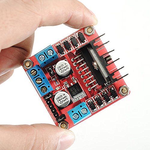 xingxing Módulo de accionamiento de 2 piezas L298N Dual H Bridge Stepper Motor Driver Board para Arduino - productos que funcionan con placas Arduino oficiales módulo de unidad módulo de unidad