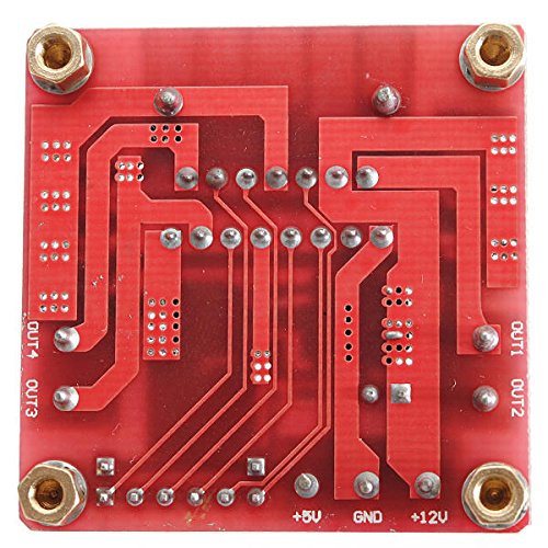 xingxing Módulo de accionamiento de 2 piezas L298N Dual H Bridge Stepper Motor Driver Board para Arduino - productos que funcionan con placas Arduino oficiales módulo de unidad módulo de unidad