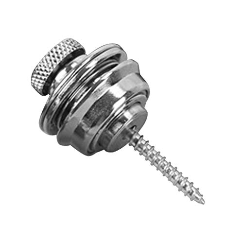 Xinjieda Correa de la Guitarra acústica Extremo del Tornillo Pin Guitarra del cinturón de Hombro Antideslizante del botón del Metal del Bloque, Plata Xinjieda Correa de la Guitarra acústica Extremo del Tornillo Pin Guitarra del cinturón de Hombro Antideslizante del botón del Metal del Bloque, Plata