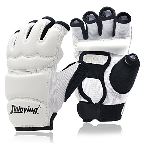 Xinluying Guantes MMA Saco Boxeo Artes Marciales Taekwondo Lucha Libre Sparring Entrenamiento Mujer Hombre Niño