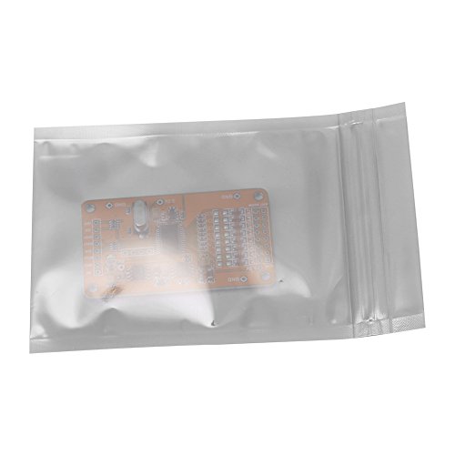 Xinrub antiestáticas bolsas100 Piezas/Lote Bolsa de Paquete de Almacenamiento antiestático Bolsa de Cierre de Cremallera Zip para componentes electrónicos(8 * 12cm) Xinrub antiestáticas bolsas100 Piezas/Lote Bolsa de Paquete de Almacenamiento antiestático Bolsa de Cierre de Cremallera Zip para componentes electrónicos(8 * 12cm)