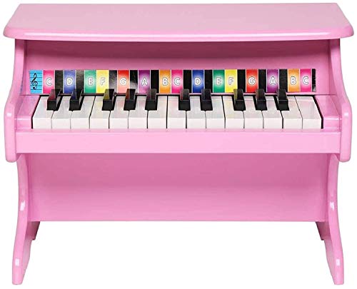 XINRUIBO Piano de Madera con Libro de música, Piano de Madera para niños para niños pequeños 3 años de Edad, niños, niñas, Regalos, Instrumentos Musicales. Piano Infantil